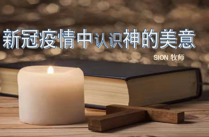 新冠疫情中认识神的美意