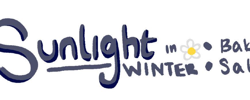 Sunlight in Winter – Bake Sale