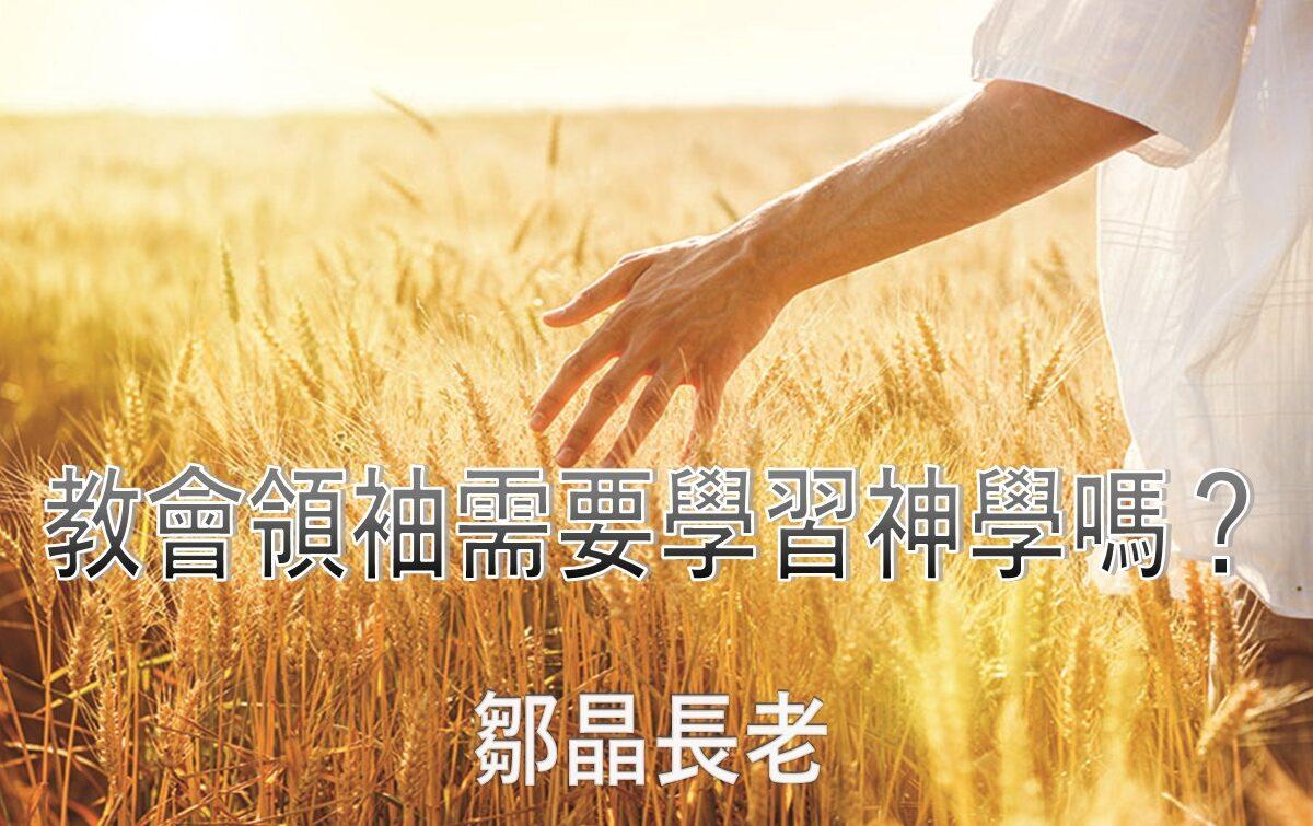 教會領袖需要學習神學嗎？