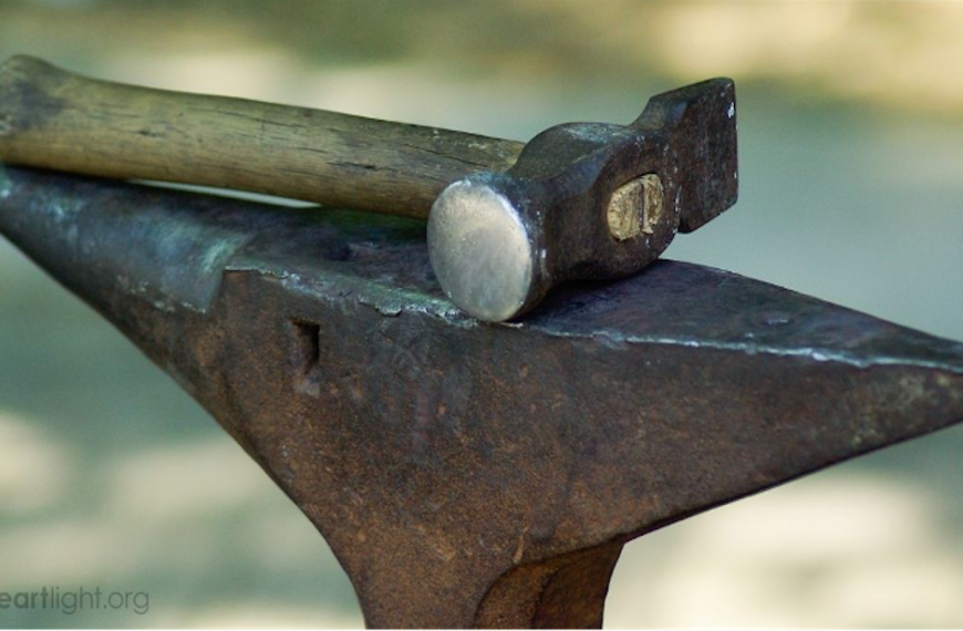 Marriage is a furnace of iron sharpening iron