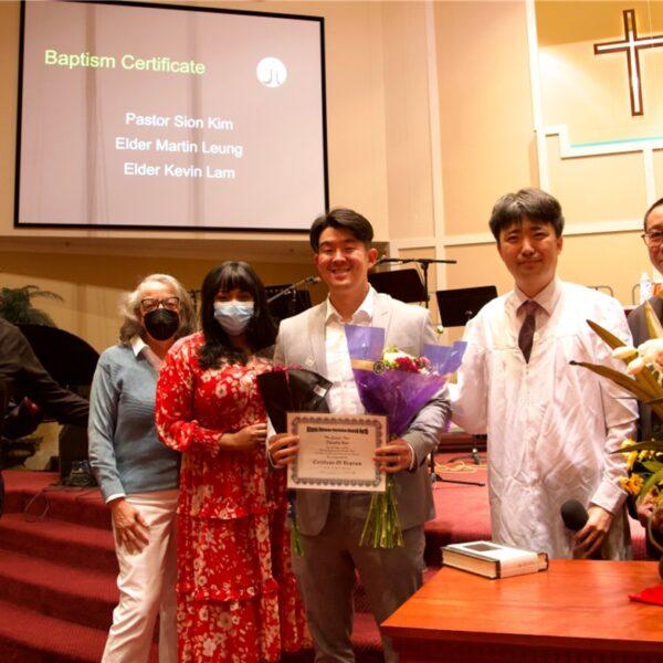 Baptism Testimony (Timothy Kao)